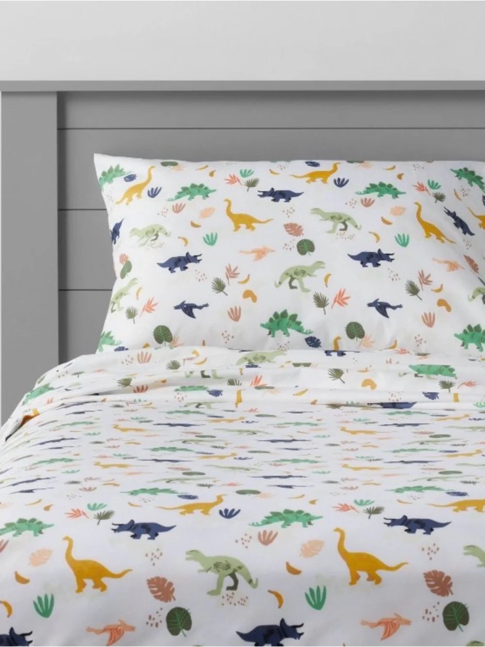 Queen Dinosaur Microfiber Kids' Sheet Set - Pillowfort